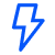 blue thunder icon