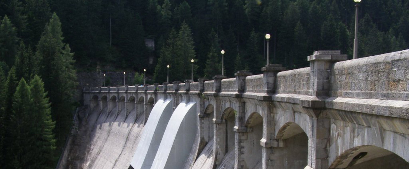 Diga di Santa Caterina, Lago di Auronzo - Enel.it